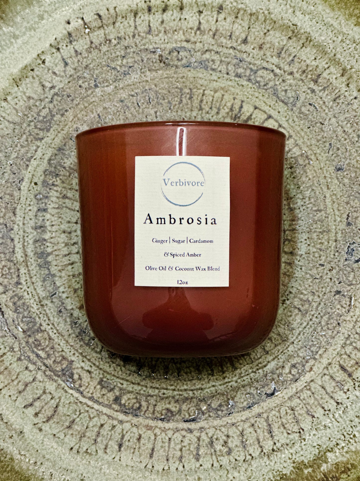 Ambrosia | Olive & Coconut Wax Candle